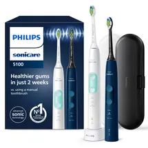 Philips Sonicare ProtectiveClean 5100 HX6851/34 Doppelpack