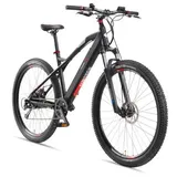 Telefunken E-Bike M924 mit 9 Gang Shimano Kettenschaltung, Mountainbike - Hinterradmotor 250W / 36V Li-Ion Akku