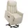 Homcom Aufstehsessel Sessel mit Aufstehhilfe Fernsehsessel Liegefunktion Beige,