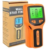 RWEUOQ Metalldetektor Metalldetektor Wandscanner Aus Metall Stud-Finder Wand Metallfinder, 5 in 1 Wandmelder Monitor Wandbolzen Elektronisch
