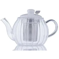 Price & Kensington, Teekanne, LUXE Glas /Weiss (1 l)