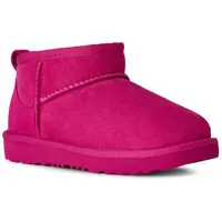 UGG Classic Ultra Mini Winterboots, Schlupfstiefel, Winterstiefel, Boots mit Lammfellfutter rosa 31 EU (13 US)