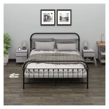 vidaXL Nachtschrank 2 Stk. 40 x 35 x 50 cm Grau