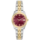 Fossil Scarlette Edelstahl 36 mm ES5461