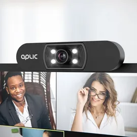 Aplic HD-Webcam Schwarz