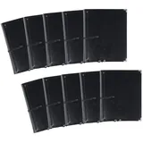 Classic Cantabile Notenmappe Deluxe Schwarz) 10er Set