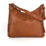Spikes & Sparrow Women's Toronto Umhängetasche, Brandy