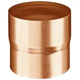 Grömo Steckmuffe Ø 100 mm Kupfer
