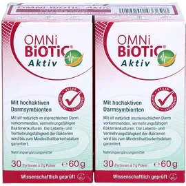 Allergosan Omni Biotic Aktiv Pulver 2 x 60 g