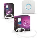 Hue Lightstrip Plus V4 EMEA 2 m Basis Kit + Hue Lightstrip Plus V4 EMEA 1 m Verlängerung + Philips H