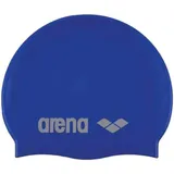 arena Unisex Badekappe Classic Silikon (Verstärkter Rand, Weniger Verrutschen der Kappe, Weich), SkyBlue-White (77), One Size