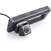 Navinio Wasserdicht umkehrbare Fahrzeug-spezifische Griffleiste Kamera integriert in Koffergriff Rückansicht Rückfahrkamera für 2010-2015 Renault Koleos