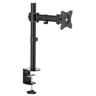 Ricoo Monitor Halterung, VESA 75 & 100 Tischhalterung für 12-30 Zoll, 1 Monitor Arm TS5611, Bildschirmhalterung Bildschirm Halter, Arme für Computermonitore