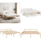Seniorenbett 200x200 Cm Massivholz Kiefer - Seniorenbett -  Seniorenbetten - Home & Living