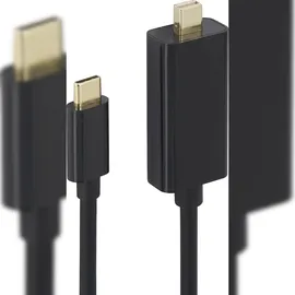 Renkforce USB-CTM zu Mini-DisplayPort Anschlusskabel 3.00 m