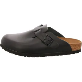 Birkenstock Boston Naturleder schmal schwarz 42