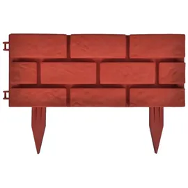 vidaXL 11 Stk. Backstein-Design