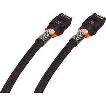 Patchsee Patchkabel DirectPatch, Cat.6a, U/FTP, schwarz, 12,2 m