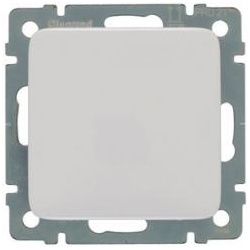 Blindabdeckung mit Tragring, Creo ultraweiss