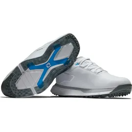 FootJoy PRO SLX White/White/Grey 42.5 Herren Golfschuhe - 42.5