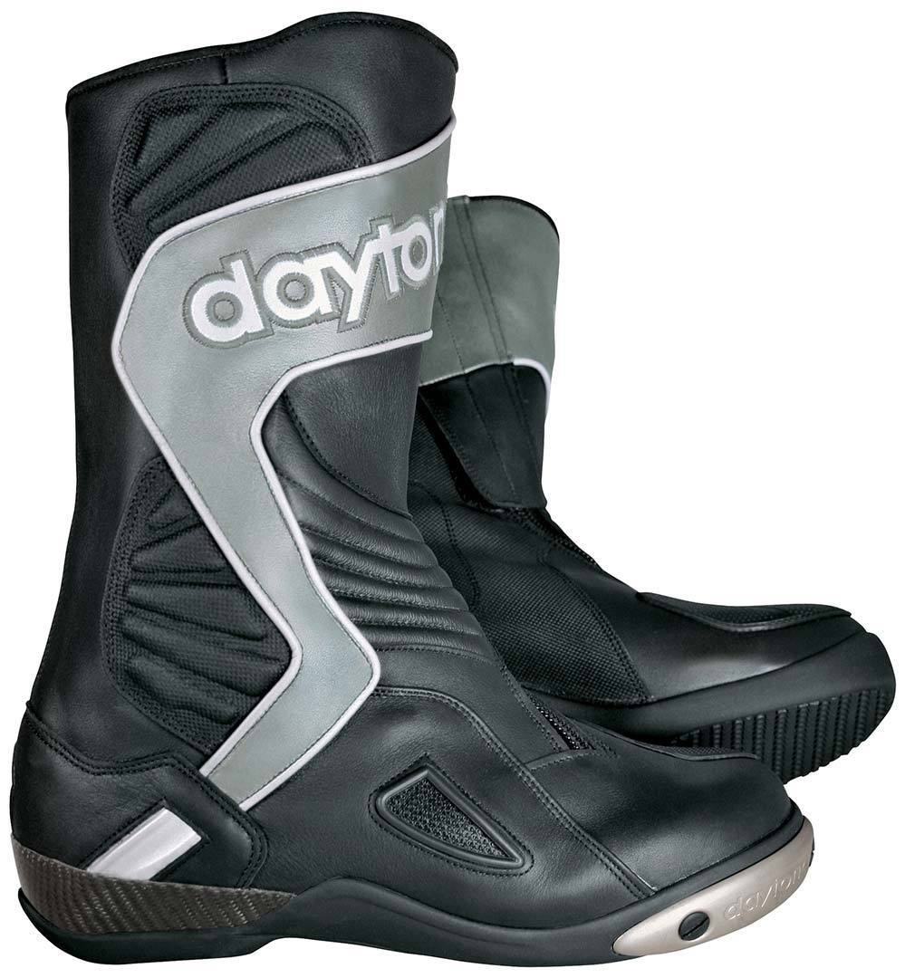 Daytona Evo Voltex GTX Gore-Tex waterdichte motorlaarzen, zwart-grijs, 48 Voorman