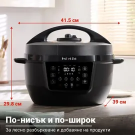 Instant Pot Multikocher Schwarz 7,1 l