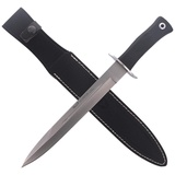 Muela Unisex – Erwachsene Scorpion Black and Steel Messer, Silber, one Size