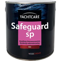 Yachtcare Safeguard selbstpolierender Biozidfreier Unterwasseranstrich - rot