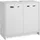 Tectake Waschbeckenunterschrank 63 x 55 cm Weiß
