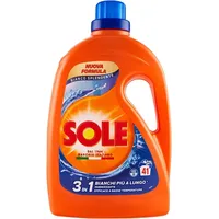 Sole Flüssig Waschmittel, Unparfümiert, 41 Waschgänge, 1,845 ml