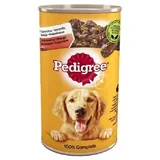 PEDIGREE Adult Nassfutter für Hunde mit Huhn und Karotten in Gelee