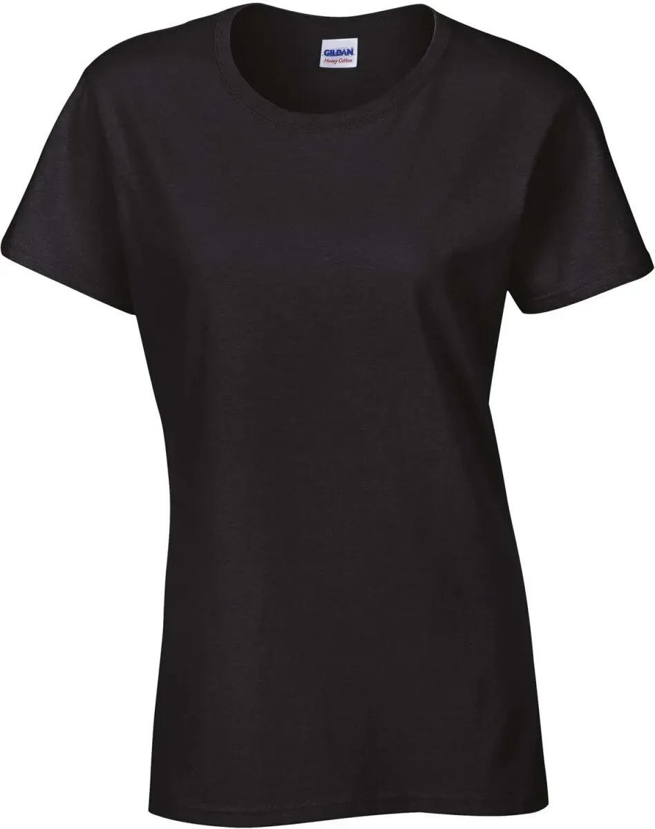 Gildan Damen Heavy Cotton T-Shirt 5000L black L