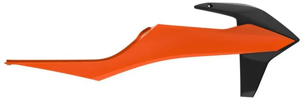Polisport Ktm Exc/excf/xcw/xcfw 20 Kühlerverkleidungen - Orange / Black - One Size