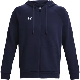 Under Armour Rival Fleece Fullzip Herren UA midnight Navy L