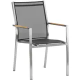 Zebra One Stapelsessel 57 x 63 x 92 cm dark grey