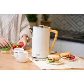 Adler AD 1347w Wasserkocher - White
