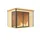 Lasita Maja Gartenhaus Austin 1 3 x 2,4 m Natur