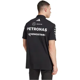 adidas Mercedes-AMG Petronas Formel 1 Team Poloshirt schwarz S