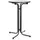 toboli Bistrotisch klappbar Ø 80 cm Schwarz
