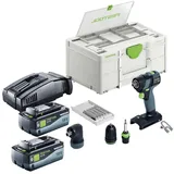 Festool TXS 18-Basic-Set inkl. 2 x 8,0 Ah + Systainer
