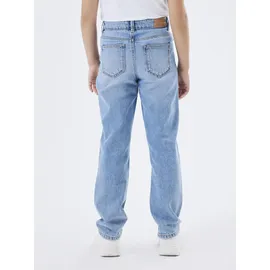 NAME IT Rose Straight Fit 9222 Hochtaillierte Jeans Medium Blue Denim 9 Jahre