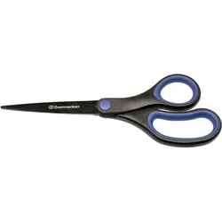 Soennecken Schere 3438 18cm Softgrip schwarz/blau
