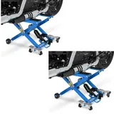 ConStands Motorradheber 2x Hebebühne # Midlift XL Motorradheber bis 500kg in blau Spar-Set