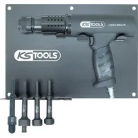 KS Tools Vibro-Impact Druckluft-Meißelhammer-Satz, 6-tlg.