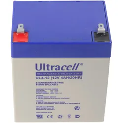 Ultracell UL4-12 12V 4Ah Bleiakku AGM Blei Gel Akku