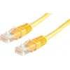 Patchkabel cat5E yellow, Netzwerkkabel