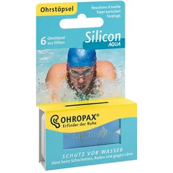 Ohropax Silicon Aqua 6er