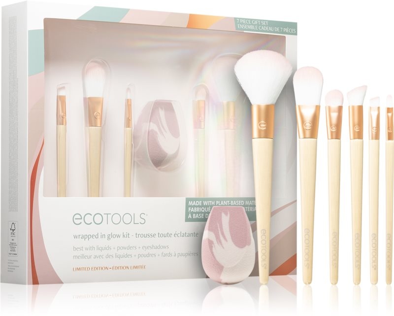 EcoTools Glow Collection Wrapped in Glow Pinselset (für den perfekten Look)
