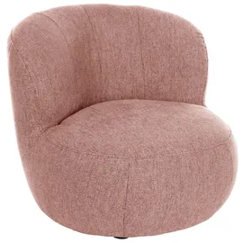 58 aufm Kessel Sessel Kayla Flachgewebe 58 x 1 x 1 cm Lachs/Rosa mit Relax-Funktion