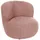 58 aufm Kessel Sessel Kayla Flachgewebe 58 x 1 x 1 cm Lachs/Rosa mit Relax-Funktion